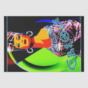 Papel De Seda Étnica