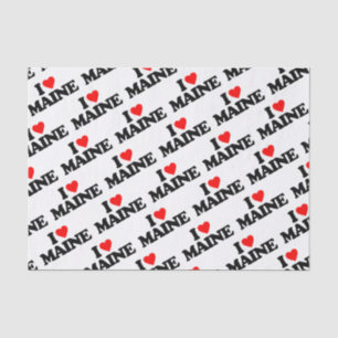 PAPEL DE SEDA EU AMO MAINE