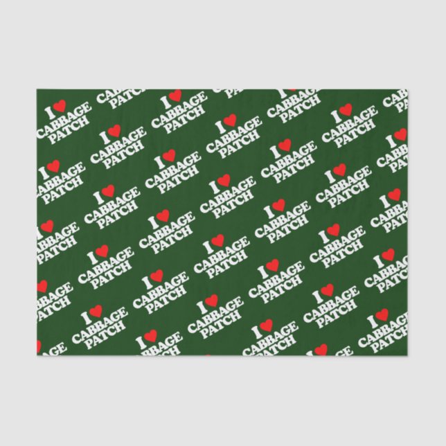 PAPEL DE SEDA EU AMO O REMENDO DE COUVE (Frente )