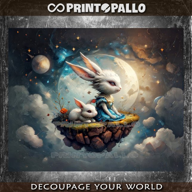 Papel De Seda Eu e você, o último coelho de nós (Criador carregado)