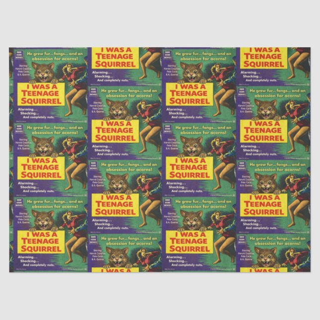 Papel De Seda Eu Era uma Paródia de Esquilo Adolescente (Frente )