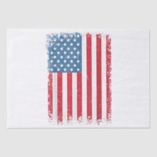 Papel De Seda EUA Bandeira Patriótica Americana Para Homens Meni
