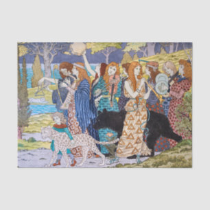 Papel De Seda Eugene Grasset - Harmony Decorative Panel