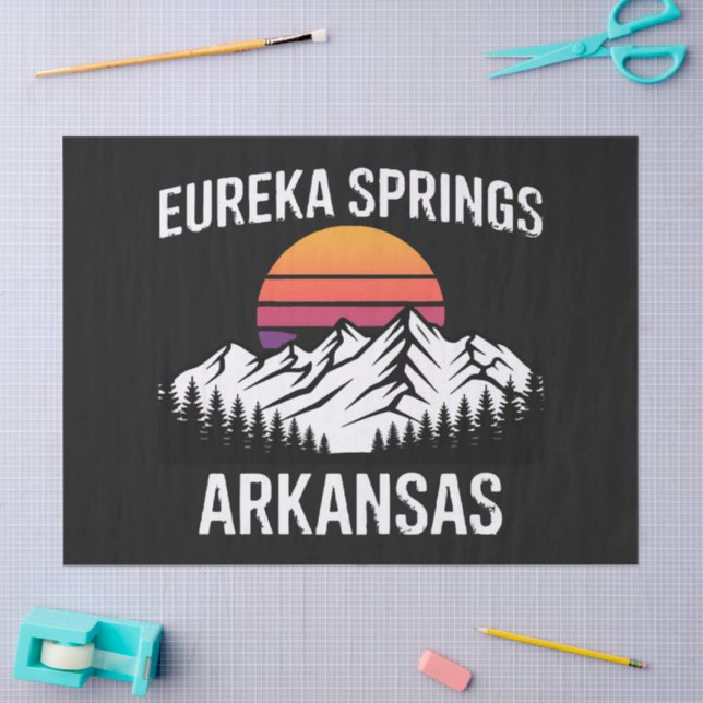 Papel De Seda Eureka Springs (Arte )