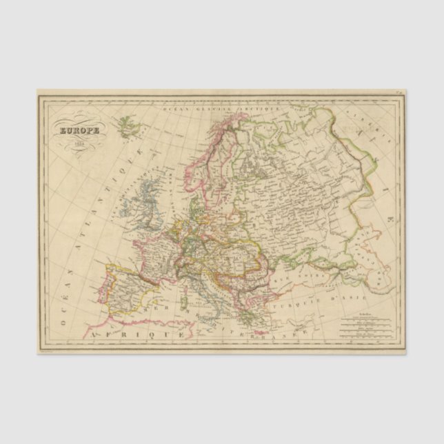 Papel De Seda Europa 27 (Frente )