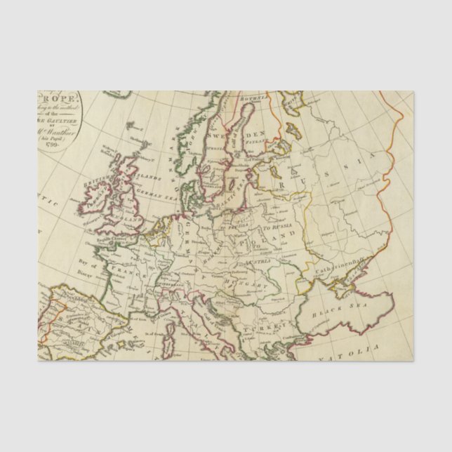 Papel De Seda Europa 33 (Frente )