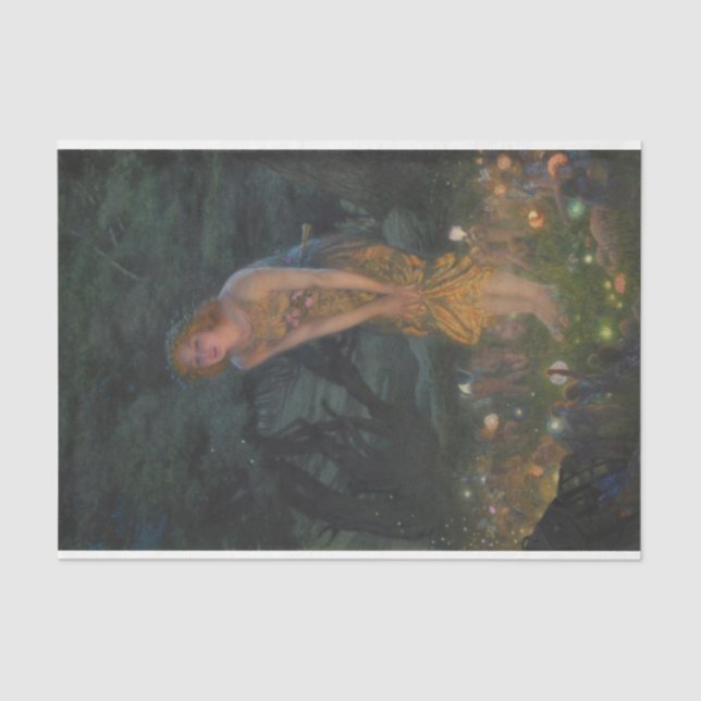 Papel De Seda Eva MidSummer (de Edward Robert Hughes) (Frente )