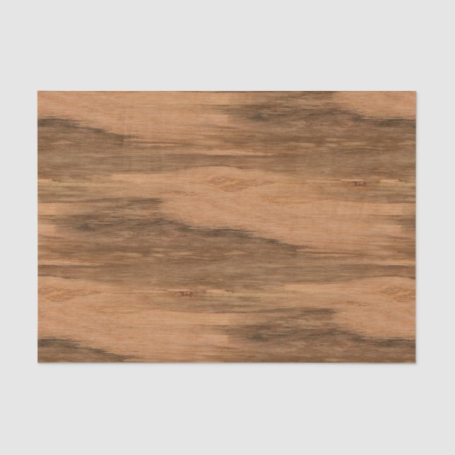 Papel De Seda Exame Natural de Grãos de Madeira Eucalyptus (Frente )