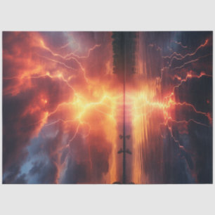 Papel De Seda Exposição Elétrica de Reverie Descoupage
