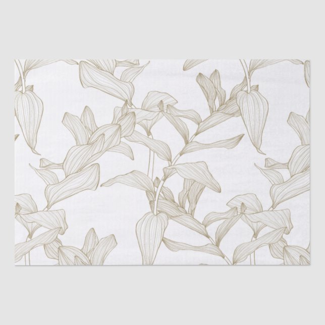 Papel De Seda Fábrica de focas de Salomão (Polygonatum multiflor (Frente )