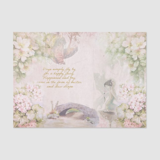 Papel De Seda Fada de Design da Série 2 (Frente )