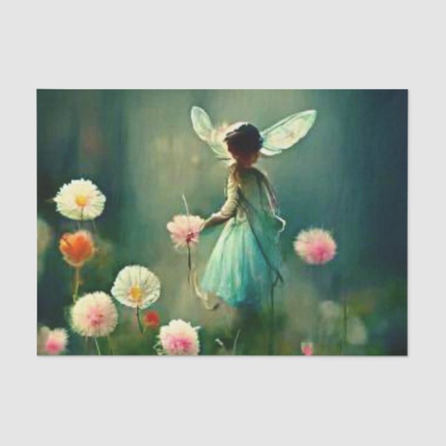 Papel De Seda Fada no campo da dissociação (Frente )