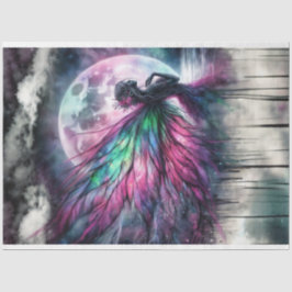 Papel De Seda Fada Noturna