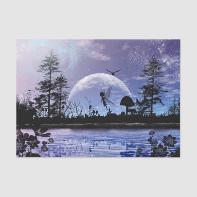 Papel De Seda Fada pequena (Frente )