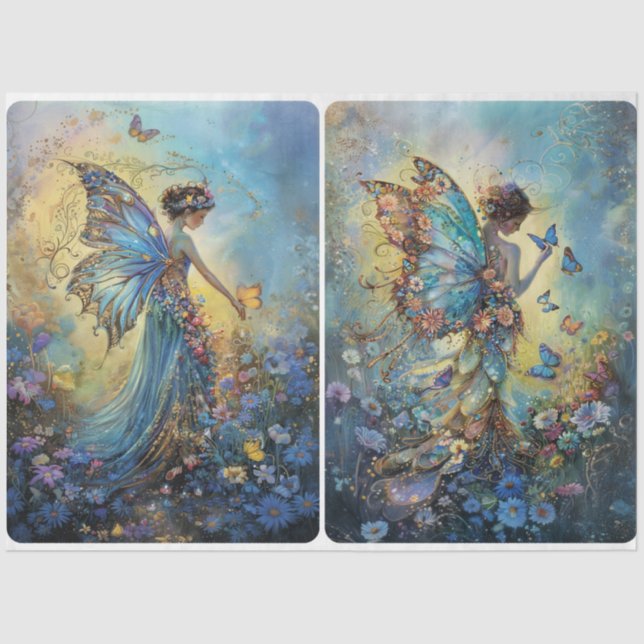 Papel De Seda Fairy Fantasy (Frente )