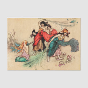 Papel De Seda Fairy Tale Cinderella