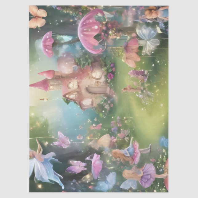 Papel De Seda Fairy Wonderland Collection (Frente )