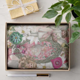 Papel De Seda Faísca do Natal Vitoriano 