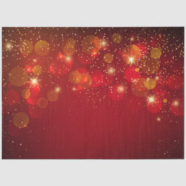 Papel De Seda Faíscas e Bokeh Elegantes em Dourado sobre o Feria