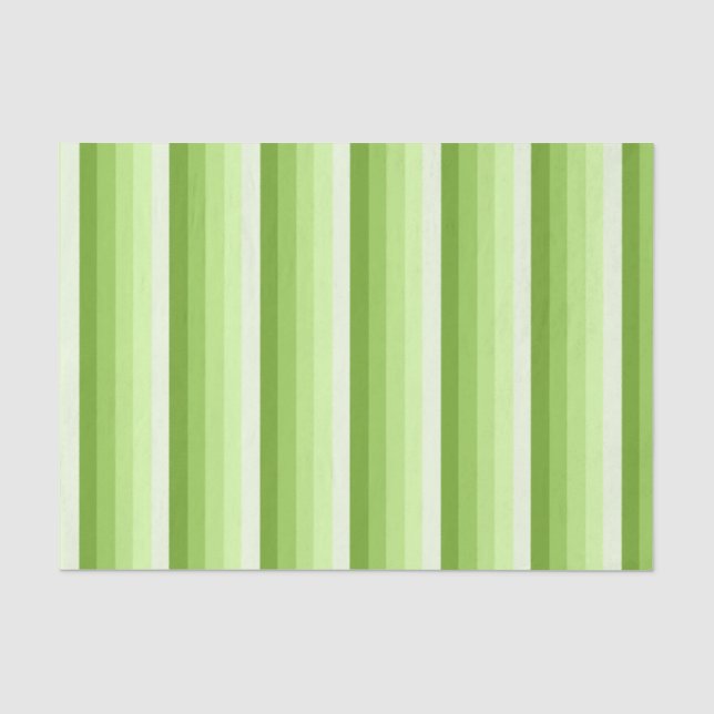 Papel De Seda faixas de sombra do verde limão (Frente )