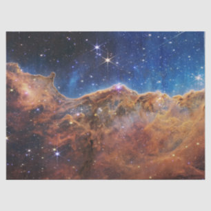 Papel De Seda Falésias Cósmicas Nebulosa Carina Espaço Telescópi