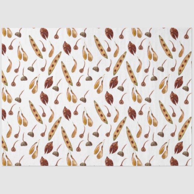 Papel De Seda Fall Leaf Series Design 2 (Frente )
