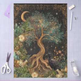 Papel De Seda Fantasia Caprichosa Colagem Arte Celestial Decoupa
