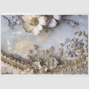 Papel De Seda Fantasia de Conto de Fadas Shabby Chic & Floral