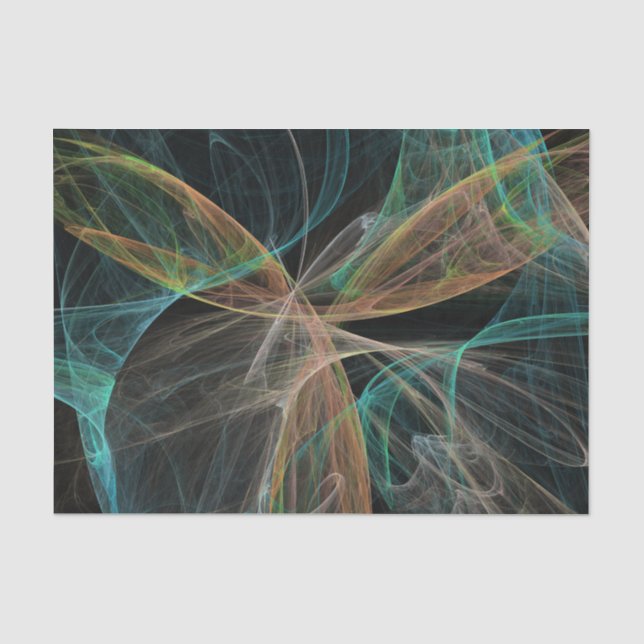 Papel De Seda Fantasia Espacial (Frente )