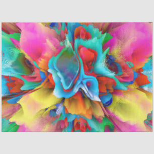 Papel De Seda Fantasia Floral 11201
