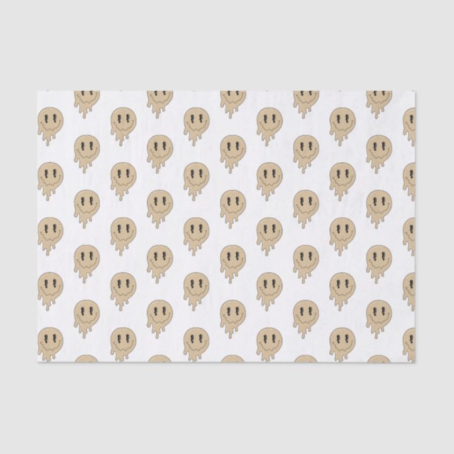 Papel De Seda ☜ fantasma de Halloween (Frente )