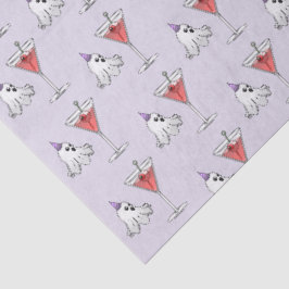 Papel De Seda Fantasma de Halloween & Coquetel Assustador