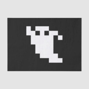 Papel De Seda Fantasma do pixel de 8 bocados