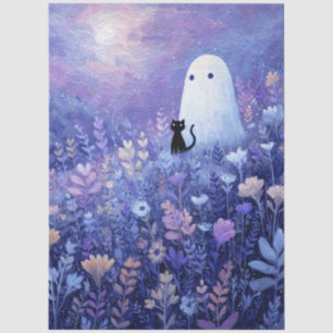 Papel De Seda Fantasma e Gato do Espírito Santo na Terra