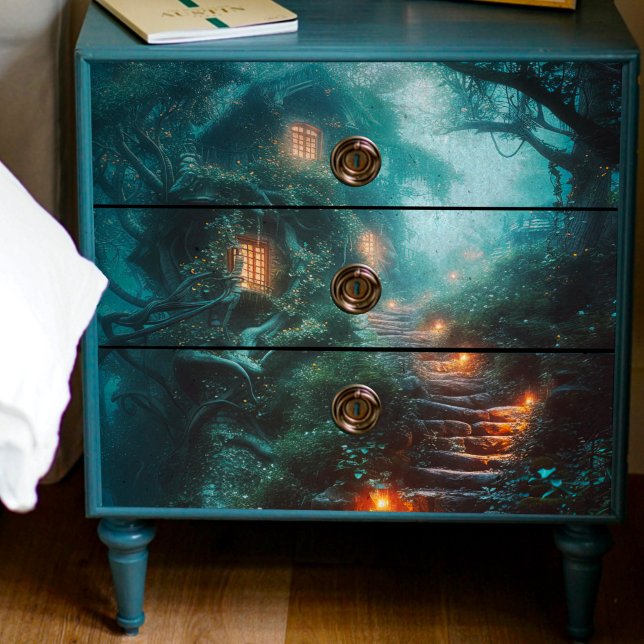 Papel De Seda Fantasy House Decoupage Tissue Paper (Criador carregado)