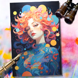 Papel De Seda Fantasy Moon Girl 3 - Documento de dissociação