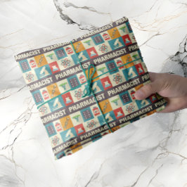 Papel De Seda Farmacêutico Icônico Profissional Concebido