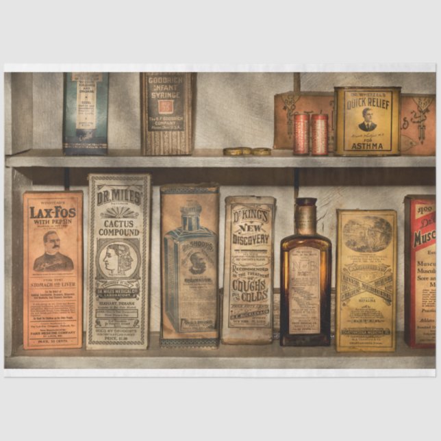 Papel De Seda Farmácia - Nova descoberta (Frente )