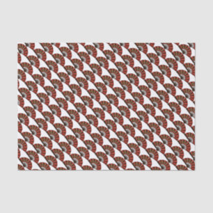 Papel De Seda Fãs antigos japoneses vermelhos