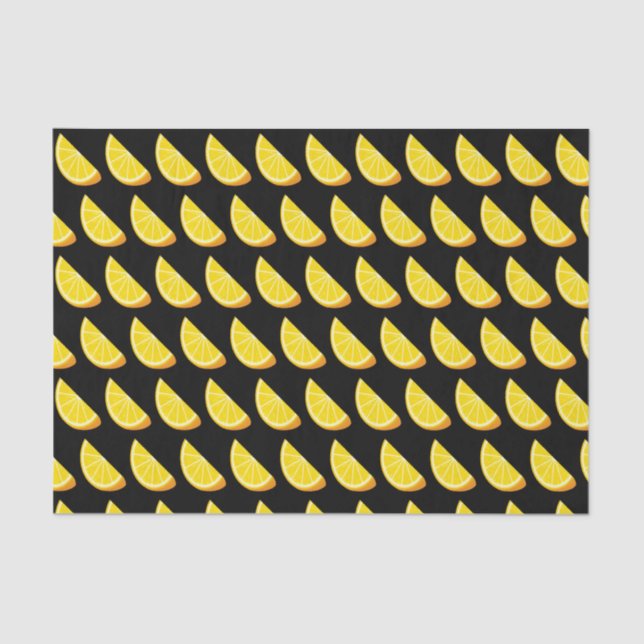 Papel De Seda Fatia Laranja (Frente )