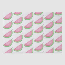 Papel De Seda Fatias de melancia