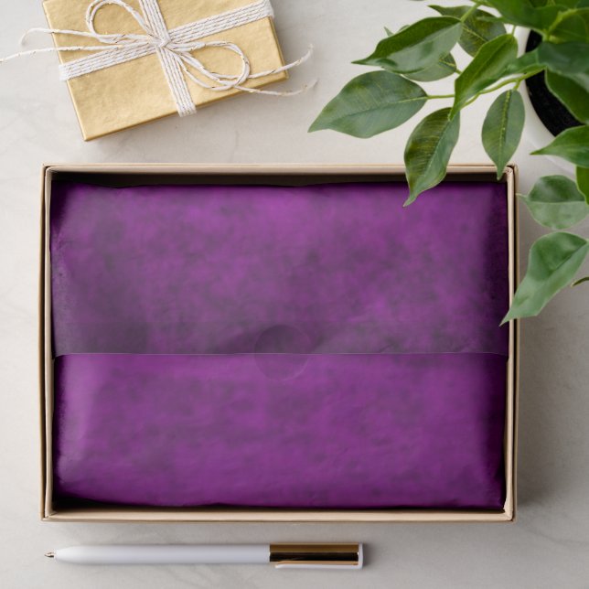 Papel De Seda Faux Burst of Purple Velvet (Presente)