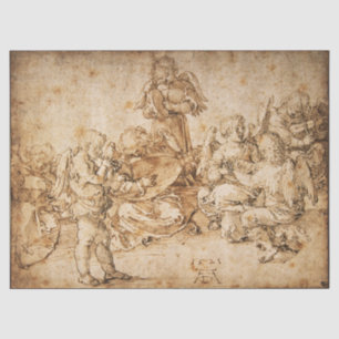 Papel De Seda Fazer musical de Albrecht Durer