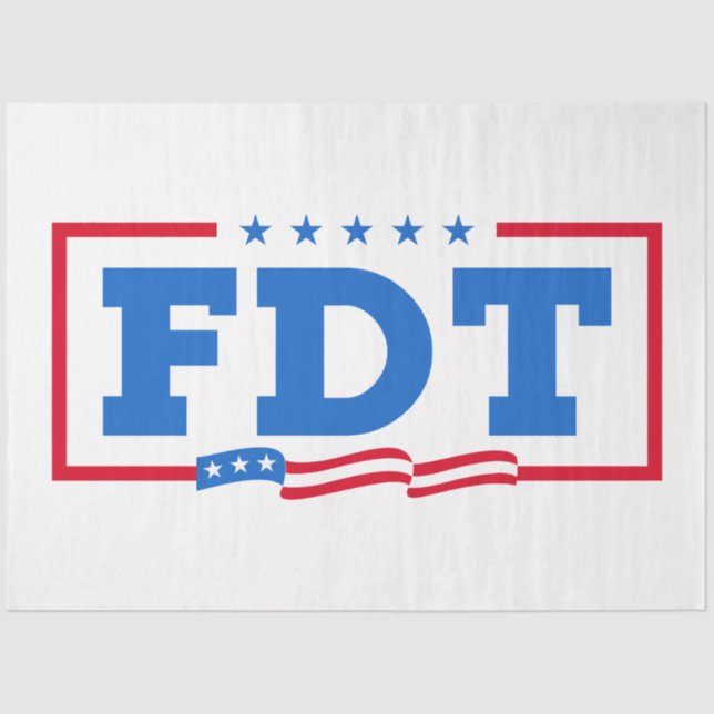 Papel De Seda FDT Funny Anti-Trump No-Trump (Frente )