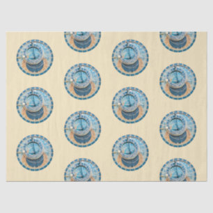 Papel De Seda Fechamento do Relógio Astronômico de Praga, R. Che