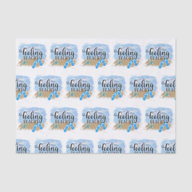 Papel De Seda Feeling Beachy (Frente )