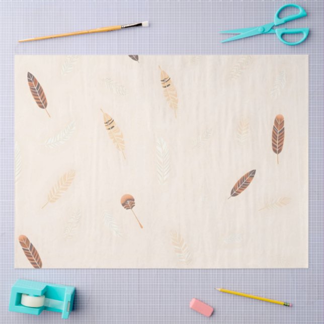 Papel De Seda Feenas de Coleção de Boho Popular Luxury (Arte )