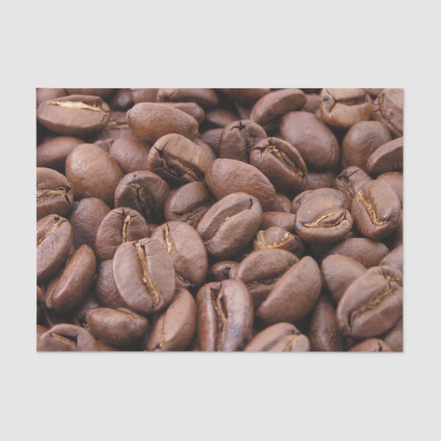 Papel De Seda Feijões de café (Frente )