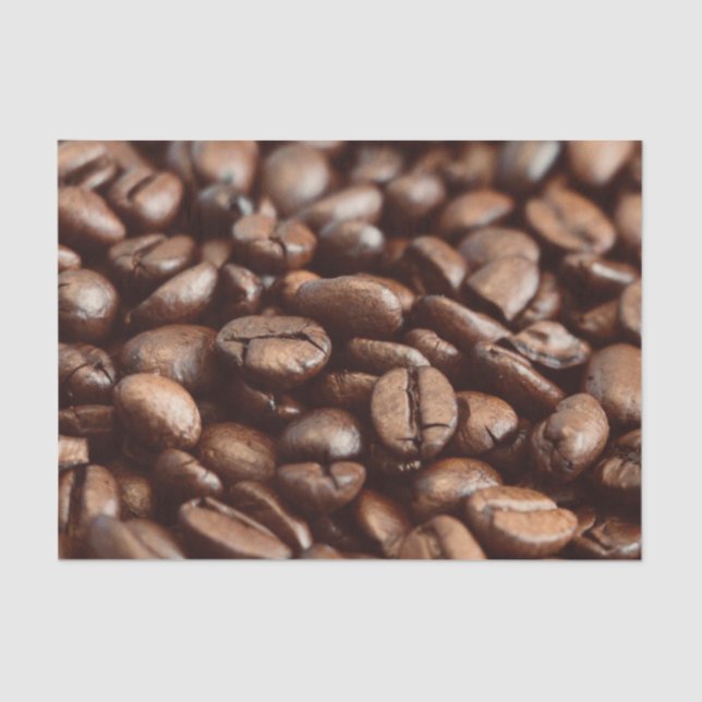 Papel De Seda Feijões de café (Frente )