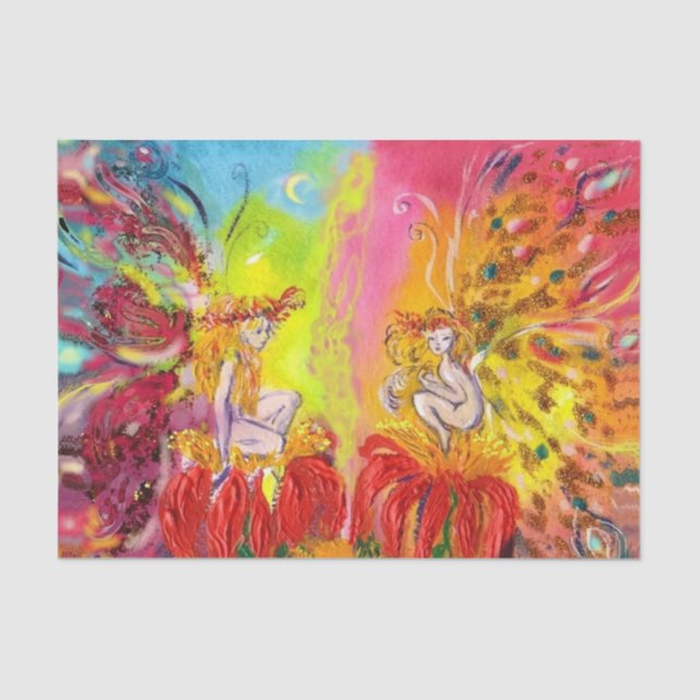 PAPEL DE SEDA FEIRAS DE DAWN (Frente )